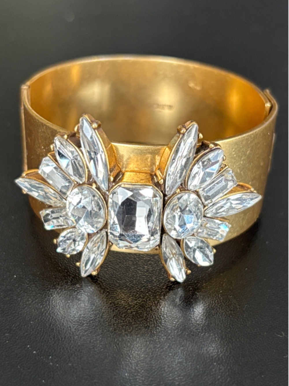 J.crew Crystal Statement Cuff Bracelet